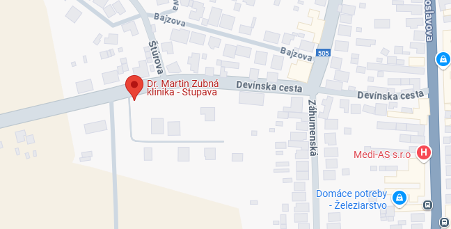 stupava mapa